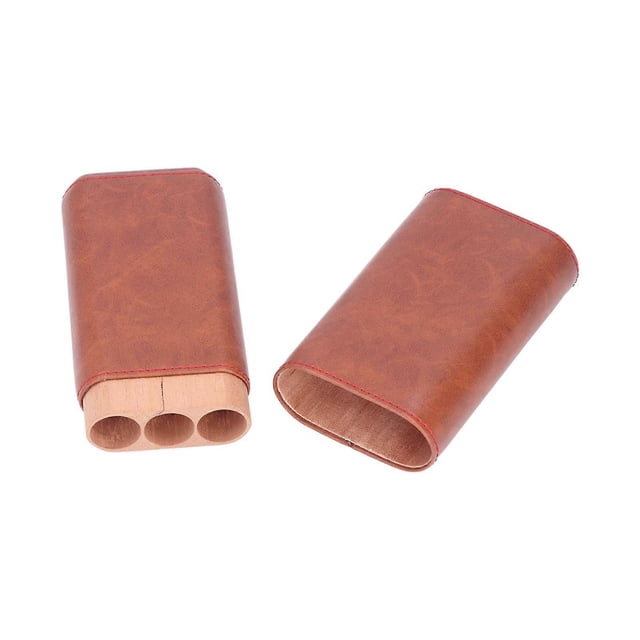 Étui à cigares étanche au gaz, design simple et élégant, boîte-cadeau portable pour cigares, étui pour voyage, affaires officielles