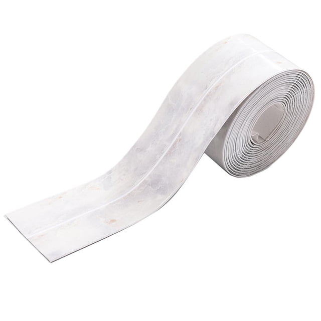Caulk Stris PE Cinta autoadhesiva para bañera Baño Ducha Inodoro Cocina y Blanco Zulema Cinta de sellado autoadhesiva