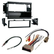 Metra 99-5808 Single DIN Installation Multi-Kit for Select 2004-up Ford/Mercury Vehicles (Black)