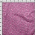 thumbnail image 4 of oneOone Velvet Pink Fabric Abstract Sewing Material Print Fabric By The Yard 58 Inch Wide, 4 of 4
