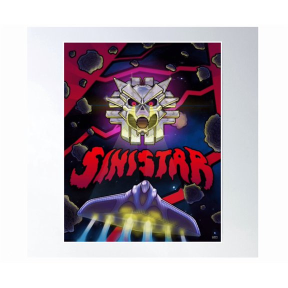Sinistar Arcade Poster Wall Art Home Decor Office Wall Art