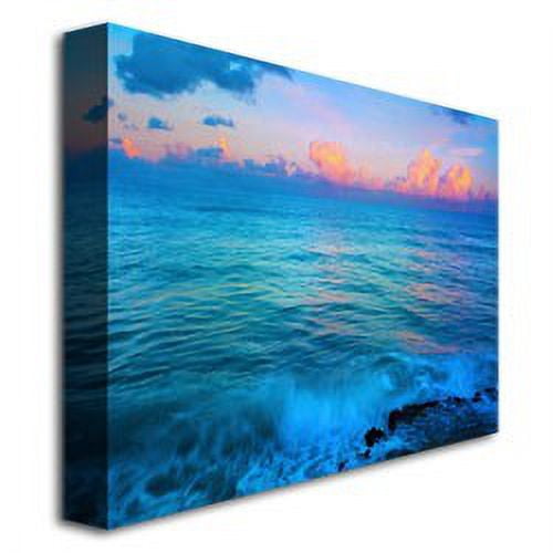 Trademark Art "St. Marten's Sunset" Canvas Wall Art by Preston