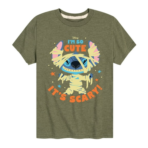 Lilo & Stitch - So Cute It's Scary - Toddler And Youth Short Sleeve Graphic T-Shirt
