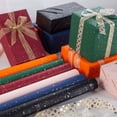 thumbnail image 3 of Xiao Hua Flores, regalos, decoraciones para cajas de regalo, regalos, papel para envolver flores, (tarjeta de felicitación engrosada, papel para envolver regalos, 76 * 52 cm, verde oscuro), 3 of 5