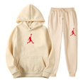 thumbnail image 2 of Sudadera con capucha y pantalones y2k para hombre y mujer, conjunto de ropa deportiva, Sudadera con capucha y pantalones de chándal, moda Unisex xuanjing unisex, 2 of 2