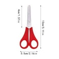 thumbnail image 2 of Kids Scissors Set 10 Pack Blunt Tip Scissors for Children for School Art Projects Classroom Supply 10PCS, 2 of 7
