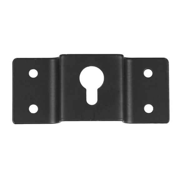 MIPCASE 5Pcs Black Universal Speaker Wall Mount Brackets with Install Kit for Home Store Hospital