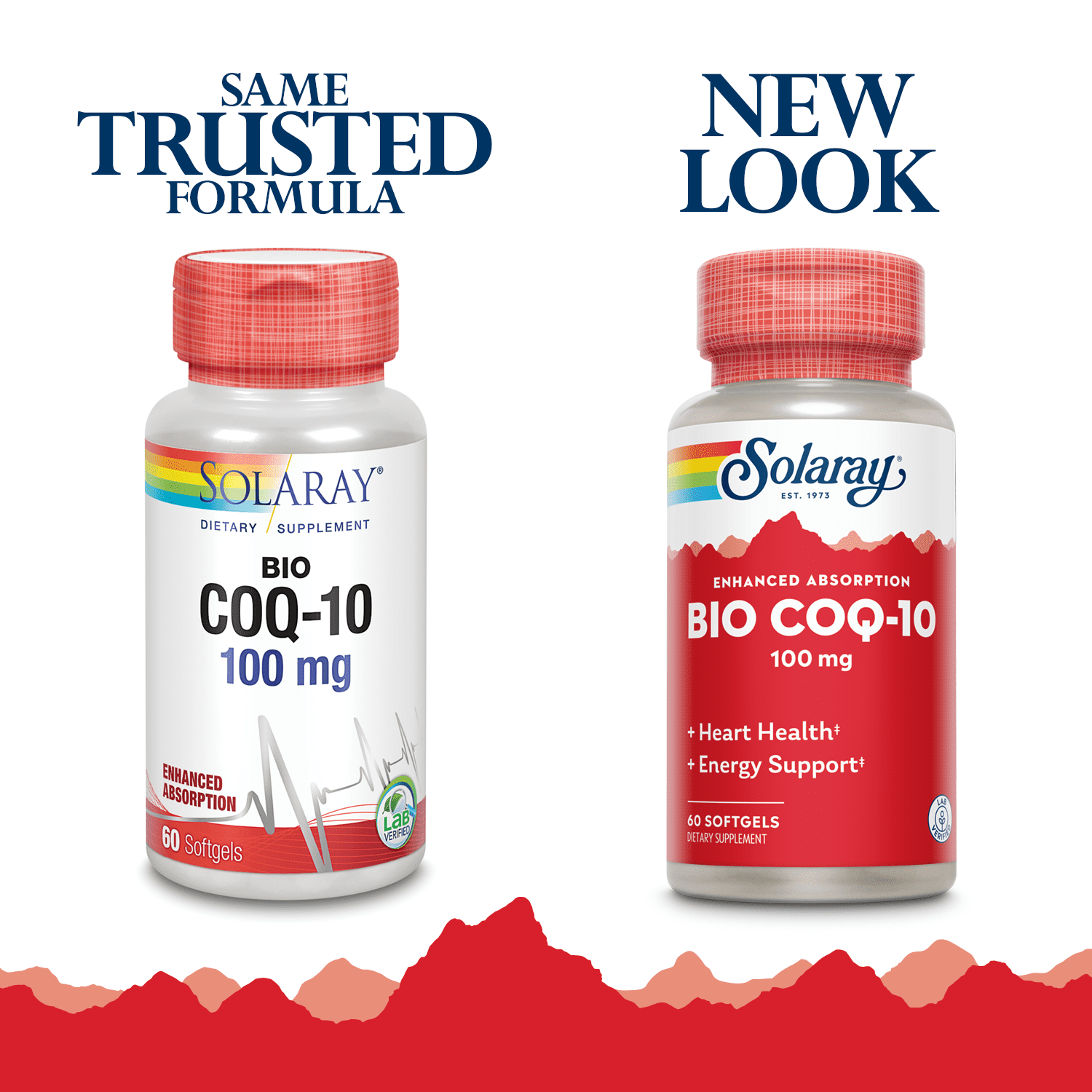 Solaray Bio CoQ-10 100 mg | Enhanced Absorption | Vitamins A & E | Healthy Heart & Cellular Energy Support (60 CT)