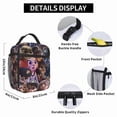 thumbnail image 6 of Zootopia Insulated Lunch Bag Cartoon Backpack, Reusable Thermal Cooler Tote for School Picnic Travel, Water Resistant Zipper Lunch Box Carry Bag Large Capacity Reusable Cooler Bag 11488-A24, 6 of 6