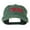 Dark Green, variant on Racing Checkered Flag Embroidered Cap - Stone Grey OSFM