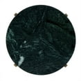 thumbnail image 2 of Butler Specialty Company Nigella Marble and Cross Legs Side Table - Green Marble, 2 of 5
