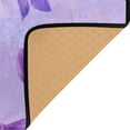 thumbnail image 4 of Area Rug Indoor 63"x48"in Non-Slip Wear Resistant Floor Mats Soft Large Carpets for Living Room Bedroom Home Decor Vibrant Purple Bows Pattern, 4 of 7