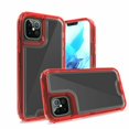 thumbnail image 1 of Kaleidio Case For iPhone 13 Pro (6.1") [Kleer Hybrid] 3-Piece Impact [Drop Protection] Shockproof See-Thru Cover [Clear/Red], 1 of 2