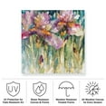 thumbnail image 3 of Annelein Beukenkamp 'Siberian Iris Purple' Outdoor All-Weather Wall Decor, 3 of 3