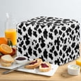 thumbnail image 4 of TSOVTHRID Cow Spots Print 2 Slice Toaster Cover with Hang Loop, Fingerprint Protection Kitchen Machine Dust Protector Waterproof Kitchen Appliance Covers, Modern Kitchen Decor, 4 of 8
