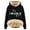 Black, variant on Yes I'M Cold 24/7 Always Cold Hoodie for Women Lined Thicken Warm Hooded Sweatshirt Letter Letter Pullover Top