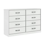 Mainstays Ardent 8 Drawer Dresser, White - Walmart.com