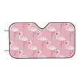 thumbnail image 7 of Goofa Pink Flamingo Printed Car Windshield Sunshade,Foldable Reflective Sun Visor,UV Protection Heat Blocker Sunshade,Car Cooling Accessory-Medium, 7 of 7