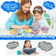 thumbnail image 3 of Magotan Dinosaur Talking Flash Cards Toddler Toys 112 Cards 224 Sides Learning Toys for 1-6 Years Old Boys Girls Kids Birthday Gift, Blue, 3 of 10
