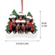 thumbnail image 3 of Decoraciones de Halloween, adornos de Halloween, regalos de Halloween, decoraciones navideñas, colgante de resina, árbol de Navidad familiar, colgante de oso negro, 3 of 3