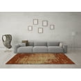 thumbnail image 3 of Ahgly Company Indoor Rectangle Abstract Light Blue Contemporary Area Rugs, 6' x 9', 3 of 4