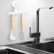 thumbnail image 4 of Gancho con ventosa, estante de baño sin perforaciones, estructura metálica, portátil, resistente, para cocina o dormitorio,Wsvlmg, 4 of 7