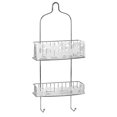 Dream Bath Extra Deep 3 Shelf Bathroom Shower Caddy with Chrome Bubble ...