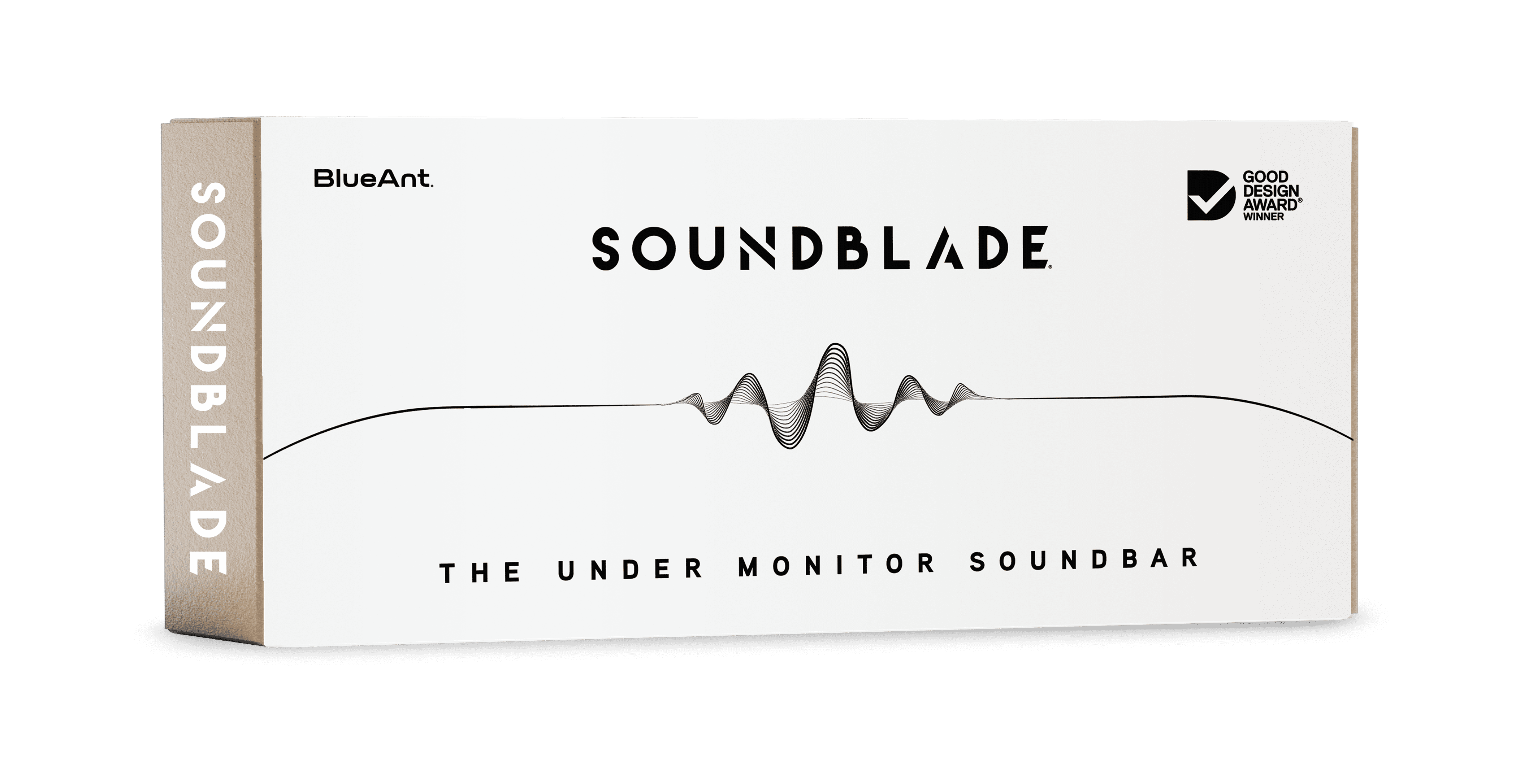 BlueAnt Soundblade - The Under Monitor Soundbar - White