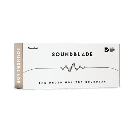 BlueAnt - Soundblade Under Monitor Soundbar - White