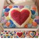 thumbnail image 1 of Felpudo de bienvenida para San Valentín – Alfombra con patrón de corazón rojo y rosa, poliéster antideslizante, 16x24 pulgadas, entrada interior exterior, decoración para el porche delantero, 1 of 6