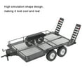 thumbnail image 4 of Kit De Remolque De Coche De Metal Trail, Soporte De Remolque Con 4 Neumáticos, Kit De Autoensamblaje Compatible Con Coche 1/10 RC, 4 of 7