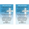 thumbnail image 7 of The Lord’s Prayer Scripture Cards for Encouragement, Christian Gospel Tracts, Bible Verse Ministry Cards for Outreach, Evangelism and Church Gifts, 7 of 7