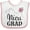 White and Pink, variant on Inktastic Nicu Graduate Baby Girl Girls Baby Bib