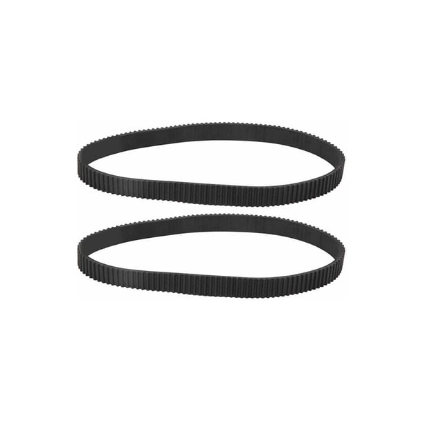 Correa De Transmisión De Pvc Para Scooter Eléctrico 384-3M Correa De Transmisión V Correa De Ventilador Gruesa 3,4Mm 2 Uds Vogacara OD007766-00
