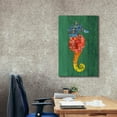 thumbnail image 3 of Epic Graffiti 'Seahorse' by Design Turnpike, Giclee Canvas Wall Art, 26"x40", 3 of 8
