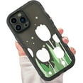thumbnail image 6 of Compatible with iPhone 13 Pro Max Case 6.7 Inch, Cute Pink Floral Flower Pattern Phone Case for Women Girls, Shockproof Full Camera Protective Girly Cover for 13 Pro Max, 6 of 10