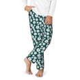 thumbnail image 2 of Hirioo Daisies Flowers for Teenagers' Pajama Pants Womens Lounge Pants with Pockets Pj Bottoms Pants for Men-Medium, 2 of 6