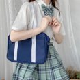 thumbnail image 4 of Bolso de hombro de moda para mujer, bolso de hombro de tela Oxford, bolsos pequeños (azul) Tmvgtek Para estrenar, 4 of 9