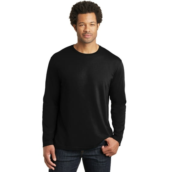 District Made Men's 100-Percent Cotton Long Sleeve T Shirt DT105