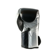 Cleto Reyes High Precision Boxing Gloves for Men and Women (12 oz, Black/Silver)