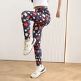 thumbnail image 6 of WAYUTE Girls Stretch Printed Leggings Milk Silk Soft Pants Thin Long Tights with Leopard Star Pattern Casual School Wear, 6 of 7