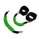 thumbnail image 5 of Bandas de resistencia para piernas con tobilleras, cinturones de entrenamiento de salto, rebote de tobillos Verde, 5 of 9