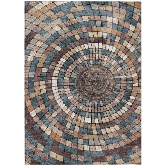 Dalyn Rugs Machine Washable Indoor/Outdoor Chantille ACN2216 Copper 2'6" x 3'10" Rug