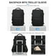thumbnail image 5 of Mochila de mano VGCUB Large Travel 40 L para mujeres y hombres, color negro, 5 of 9