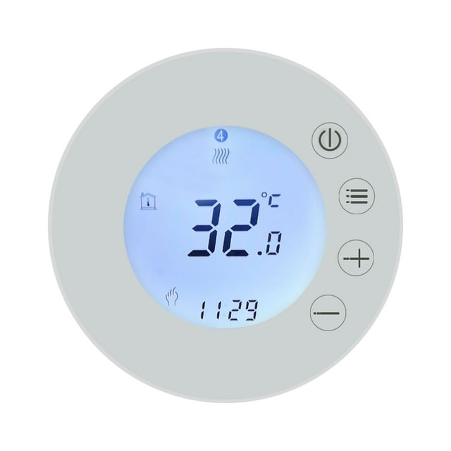Amdohai Tuya WiFi Écran LCD Thermostat Intelligent Contrôleur de Température Programmable Contrôle par Application Compatible avec Alexa Google Home Commande Vocale
