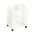 thumbnail image 2 of DYNWAVECA Fitness Equipment Organizer Yoga Mat Storage Rack Practical Home Gym Storage Rack for Yoga Strap Kettlebells Resistance Bands White, 2 of 10