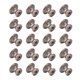 thumbnail image 4 of Mini tiradores de cajones 20 juegos de perillas de cajas de textura más suave para uñas de pezón piezas de hardware artesanía exquisita estilo retro para muebles de cajas, 4 of 8