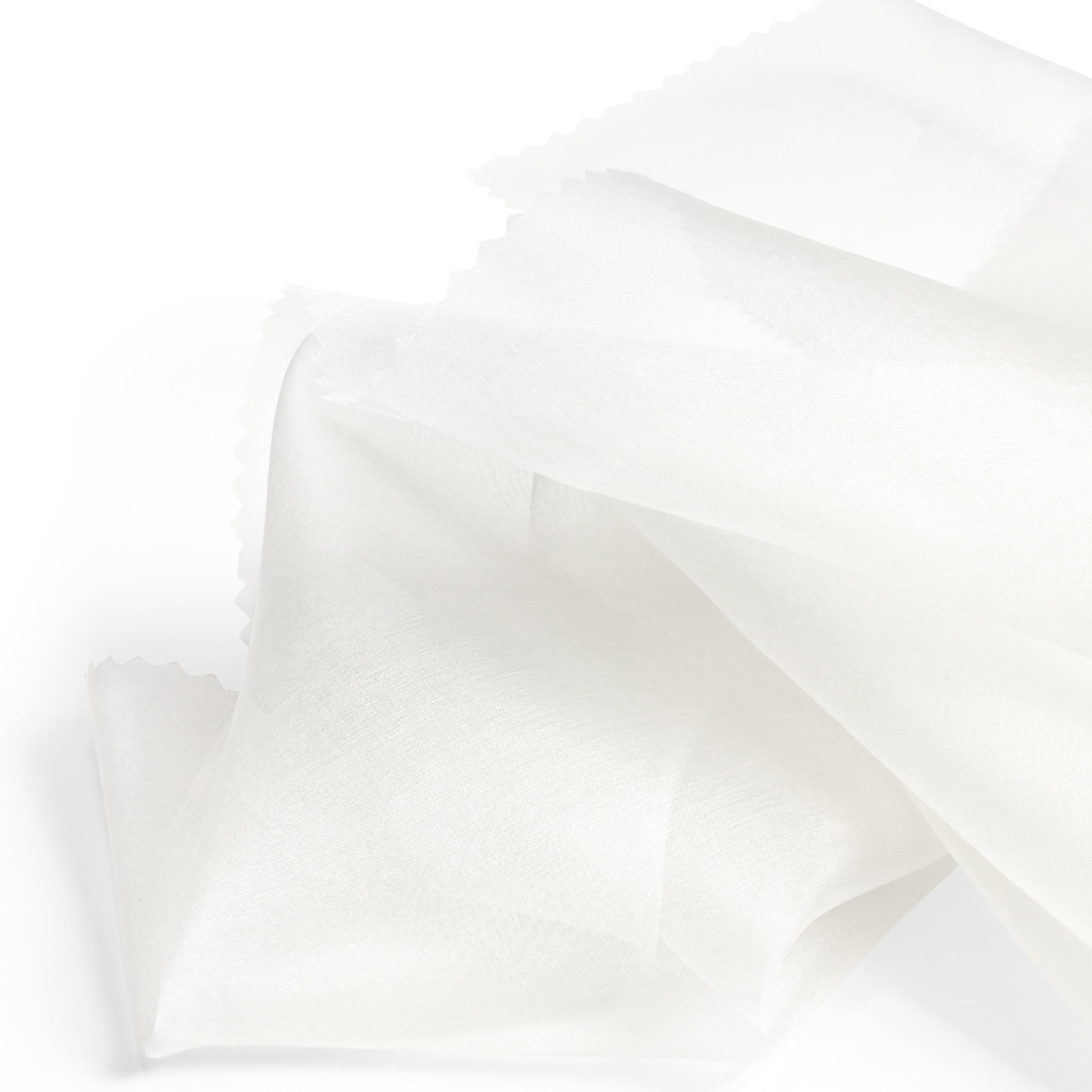 Chiffon à pression transparente Dritz, 22 po x 30 po, organza de soie