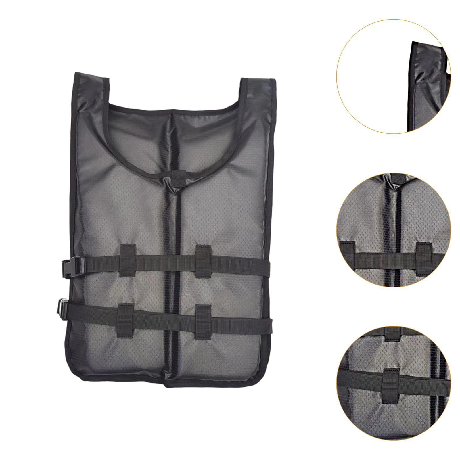 GARENDE Survival Suit Breathable Swim Vest for Surfing Kayaking Canoeing Black