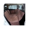thumbnail image 2 of 1pc Foldable & Portable Waterproof Car Pet Hanging Bag, 3d Double Layer Pet Car Mat, Back Row Single Seat Dog Car Seat Protective Cover, Dog & Cat Mob, 2 of 4